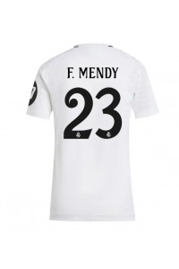 Real Madrid Ferland Mendy #23 Fotballdrakt Hjemme Klær Dame 2024-25 Korte ermer